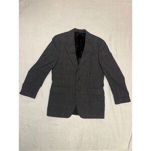 Chaps Ralph Lauren Mens 38R Grey Glen Plaid Wool Blazer Sport Coat Canada
